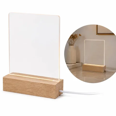 USB LED Message Board Lamp with Adjustable Brightness 2