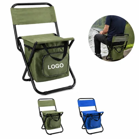 Fishing Stool Backpack with Cooler Seat