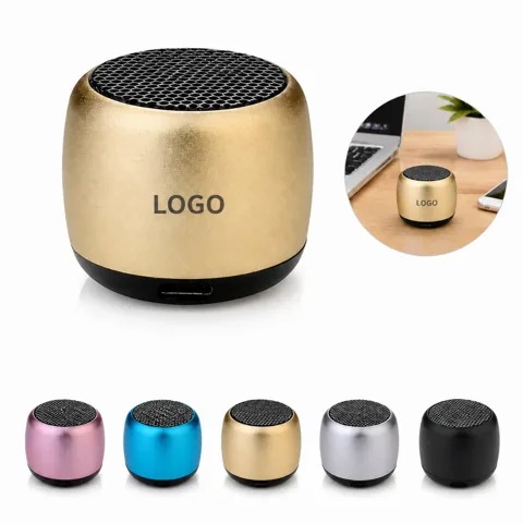 Tiny Wireless 5.0 Speaker with Rechargeable Battery for Everyday Use