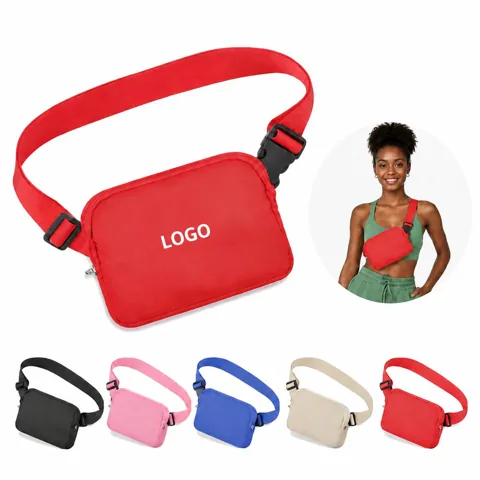 Waterproof Nylon Fanny Pack Chest Bag for Travel Hiking