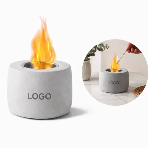 Mini Tabletop Fireplace for Camping, Portable Outdoor Heater