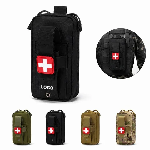Tactical MOLLE First Aid Pouch with Weather-Resistant