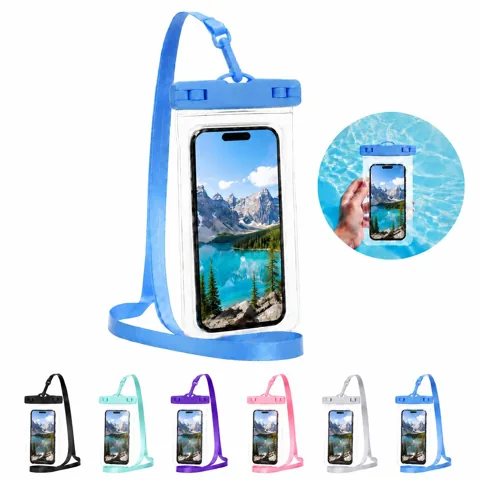 PVC Waterproof Phone Case, HD Transparent Touchscreen 2