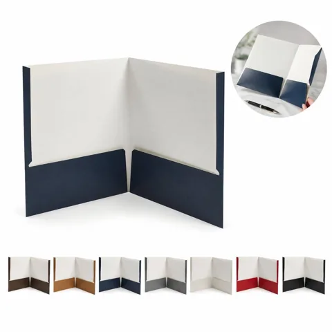 Customizable Presentation Folders with Interior Pockets 2