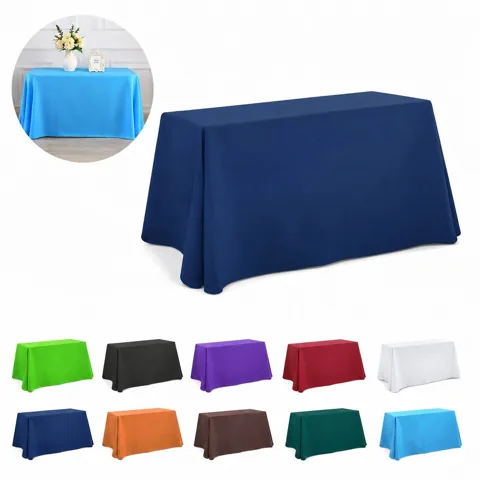 Extra Large Polyester Tablecloths for Dining, Buffet & 2