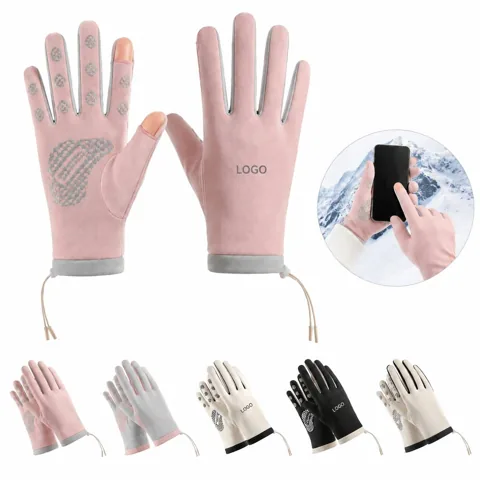 Touchscreen Winter Fleece Gloves for Cold Weather Sports