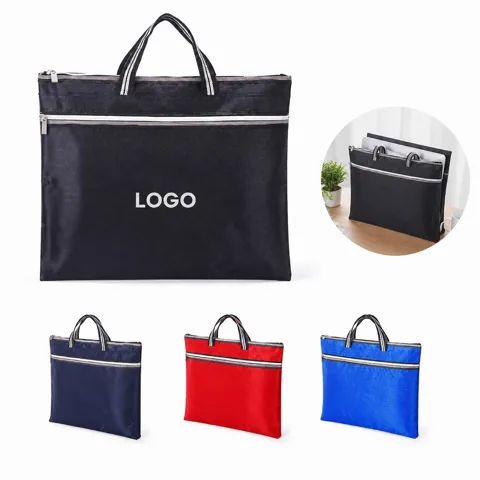 Waterproof Oxford Document Briefcase with Padded Laptop
