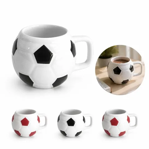 Football-Shaped Ceramic Coffee Mug 11.8oz Sports Gift 2