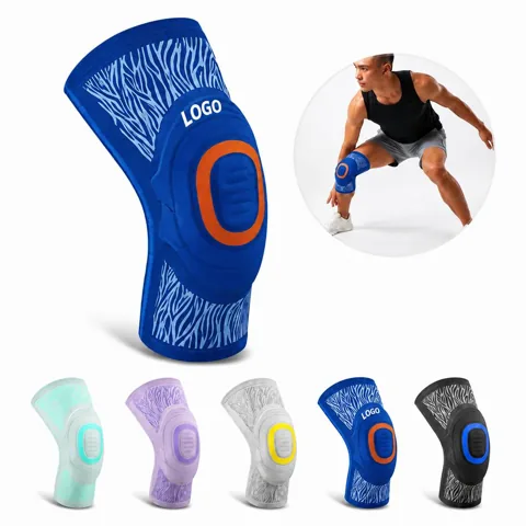 L-Size Anti-Slip Knee Pads with Impact-Absorbing Shell for Everyday Use