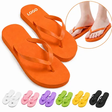 Quick-Dry Arch Support PVC Thong Sandals for Beach Shower