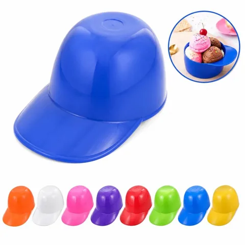 Helmet Dessert Bowls for Ice Cream Sundaes, Stackable Party 2