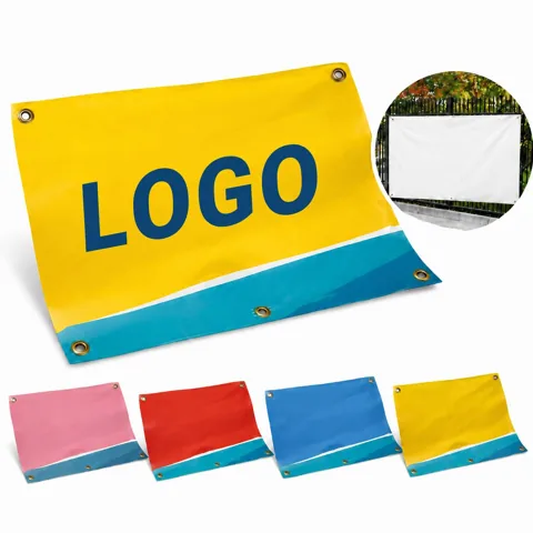 Weatherproof Printed Fabric Banner for Indoor Outdoor