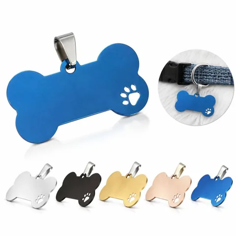 Engravable Stainless Steel Dog Tag for ID, Keychain or Everyday Use 2