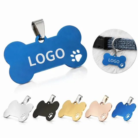 Engravable Stainless Steel Dog Tag for ID, Keychain or Everyday Use