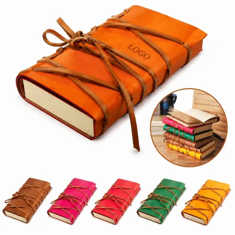 PU Leather Journal Notebook, Acid-Free Paper for Writing
