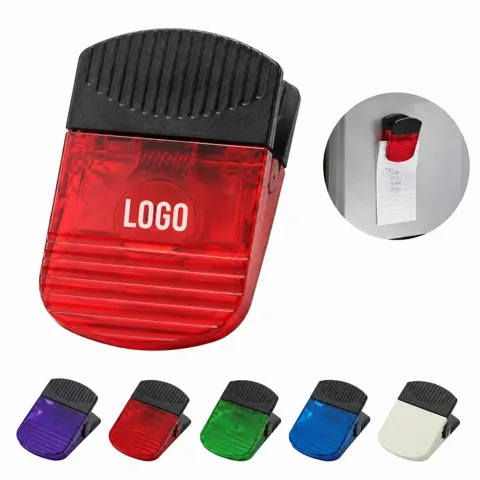 Large Magnetic Memo Clip for Refrigerator, Whiteboard &