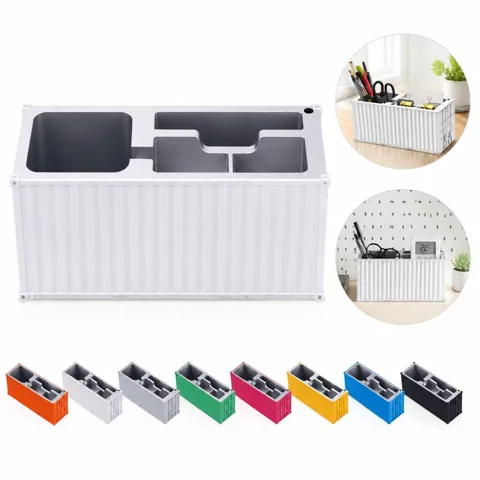 ABS Industrial Desk Organizer Multi-Compartment Storage Box 2
