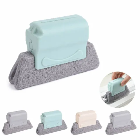 sliding-track cleaning brush with Angled Bristle Head 2