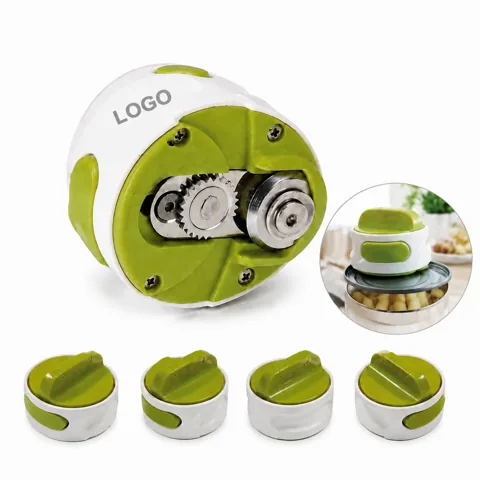 Stainless Steel Manual Can Opener with Ergonomic Handle,