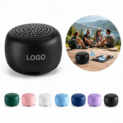 Portable Wireless Selfie Speaker with Bass Radiator