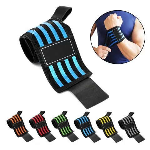 4-Stripe Wrap Wrist Strap for Keys & ID Cards 2
