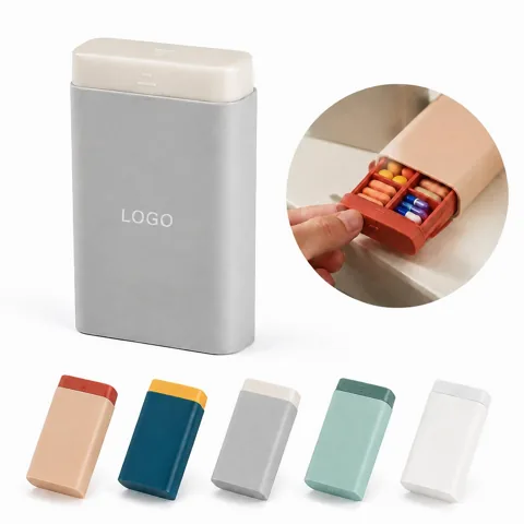 Custom Slide-Out Pill Organizer with Multiple Compartments,