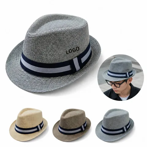 Breathable Cotton Jazz Cap with Adjustable Snapback