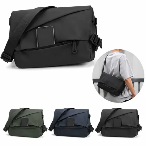 Extra-Large Messenger Bag with Adjustable Strap and More 2