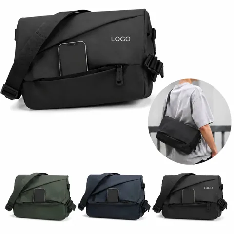 Extra-Large Messenger Bag with Adjustable Strap and More