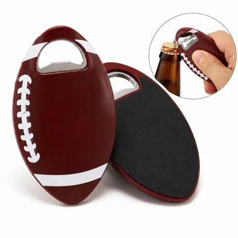 American Football Shaped Beer Bottle Opener, Durable Metal 2