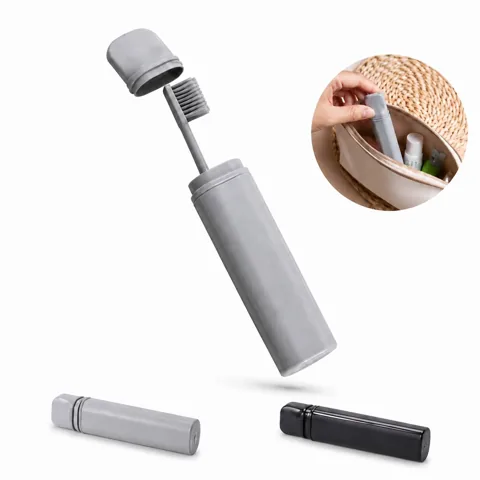 Foldable Soft-Bristled Travel Toothbrush with Protective 2