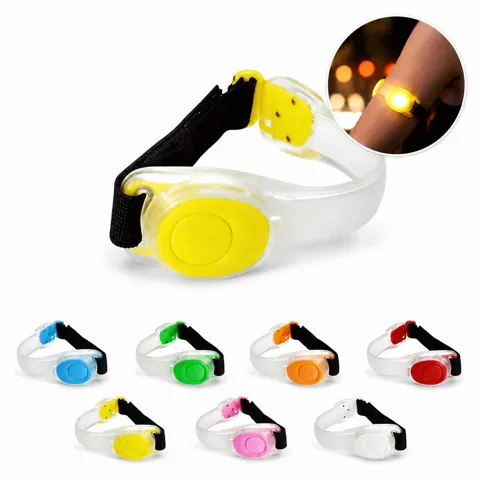 Multi-Color LED Safety Armband with 3 Flashing Modes for Everyday Use 2