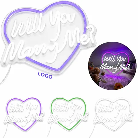 Flexible Neon LED Strip Lights for Wall, Bedroom, Party