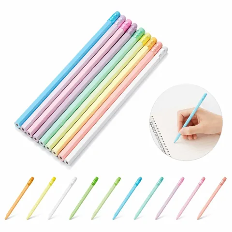 Eco-Friendly Triangular Colored Wooden Pencils for Drawing 2