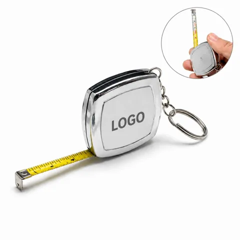 Portable Keychain Tape Measure with Metric and Imperial