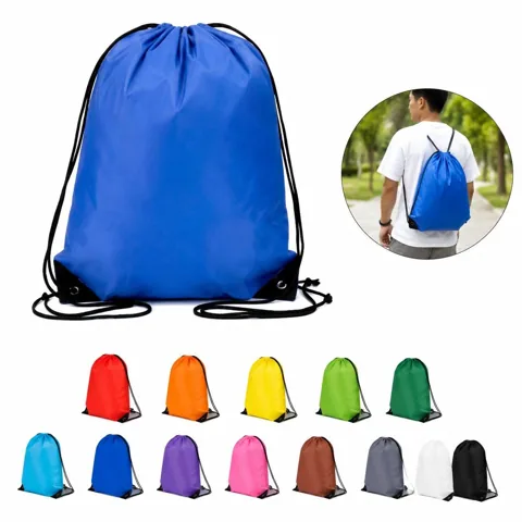 Durable Drawstring Backpack with Adjustable Cinch Closure 2