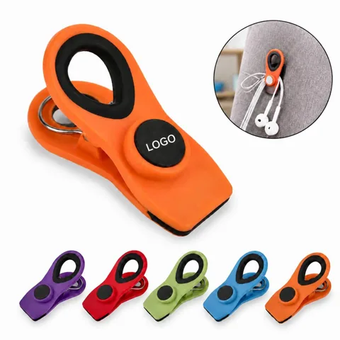 Magnetic Food Bag Clips, Strong Grip Sealing Clamps