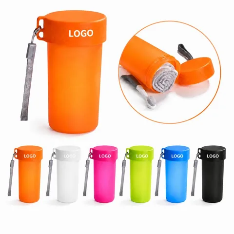 Frosted Plastic Water Cup with Secure Lid for Daily