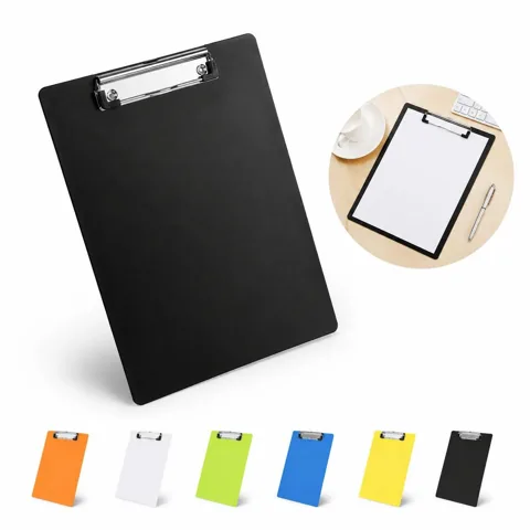Hanging Plastic Clipboard with Sturdy Clip for Wall or Hook 2