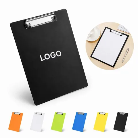 Hanging Plastic Clipboard with Sturdy Clip for Wall or Hook