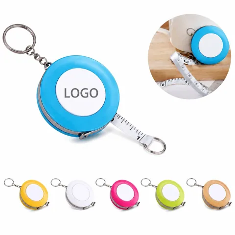Auto-Retractable Soft Tape Measure, Dual-Sided Inches & CM