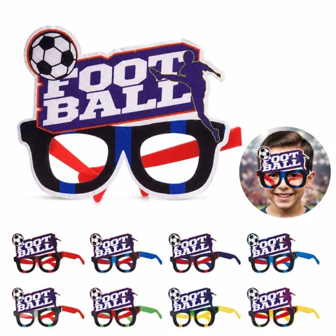 Lightweight Soccer Fan Glasses with UV Protection 2
