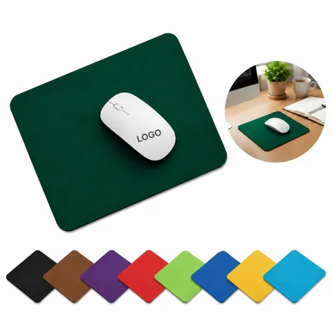 Natural Rubber Mouse Pad with Non-Slip Base for Office and More