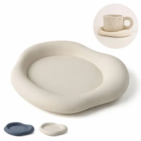 Cloud Silicone Coaster with Non-Slip Heat-Resistant Surface 2