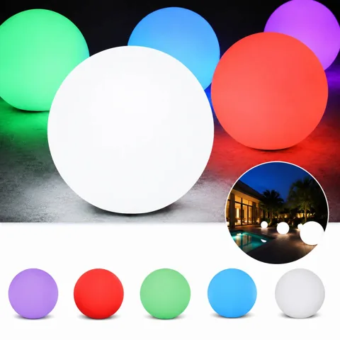 Custom Logo LED Sphere Light for Branding Display 2