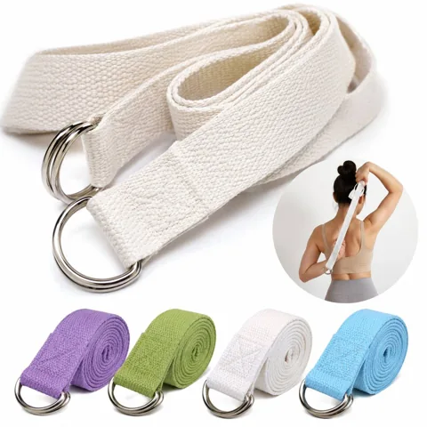 Non-Slip Yoga Strap Ring with Adjustable Loops for Everyday Use 2