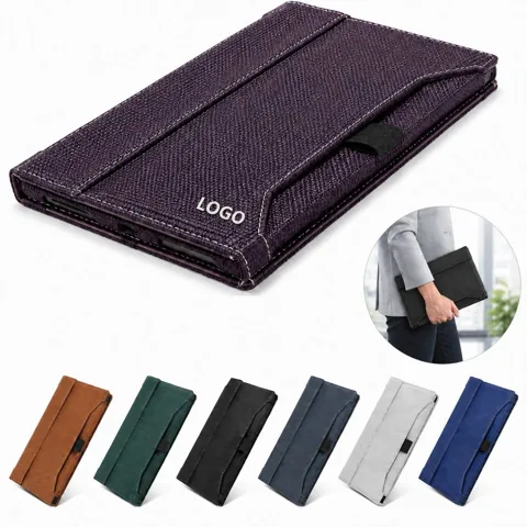RFID Blocking Passport Holder with Vegan Leather, Slim