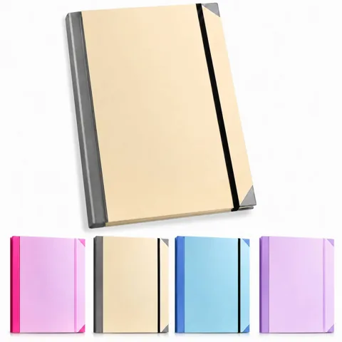 PU Leather Accordion File Folder with 13 Expandable Pockets 2