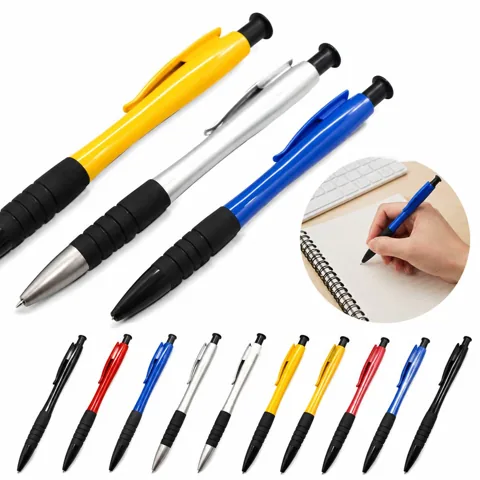 Soft Grip Ballpoint Pen Ergonomic Comfort Smooth Writing 2