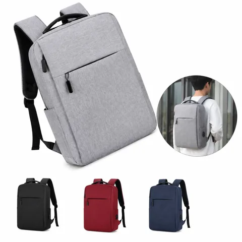 USB Laptop Backpack with Charging Port, Water-Resistant 2
